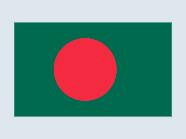 Bangladesh Flag in Python Turtle