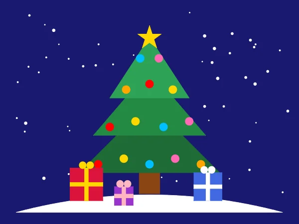 Christmas Tree in Python Turtle