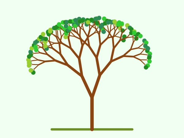 Python Turtle Fractal Tree