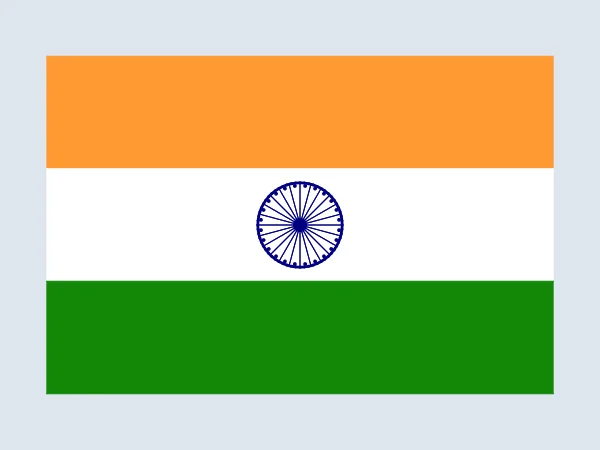 Indian Flag in Python Turtle