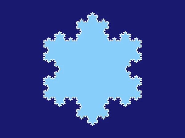 Koch Snowflake in Python Turtle