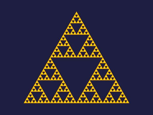 Sierpinski Triangle in Python Turtle